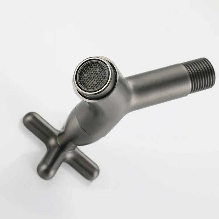 Lisslune | BrassFlow – Wall-Mounted Cold Water Tap in Solid Brass