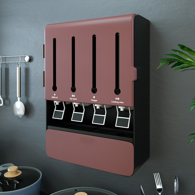 Lisslune | Multifunctional Seasoning Oil Dispenser Box