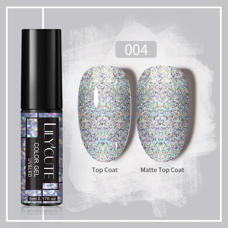 Rynx | 5ML Silver Metallic Painter Liner Gel Nail Polish Super Bright Mirror Drawing Gel Semi Permanent Line French Nail Art