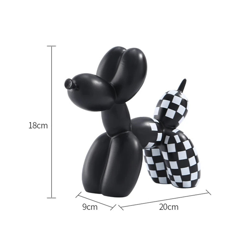 Lisslune | Luxurious Home Decor, Balloon Dog Decoration, Office Desk Accessories, Animal Decoration, Modern Popular Art, Nordic Statues