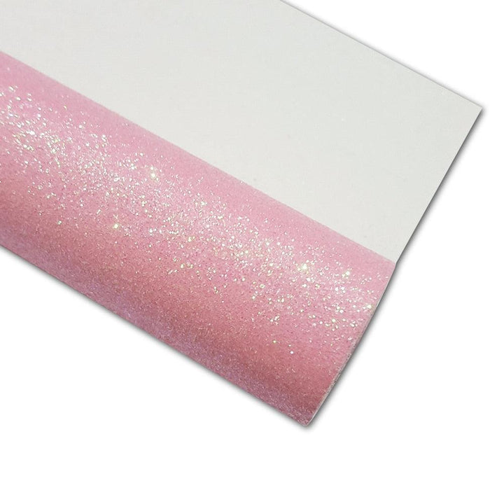Lisslune | Lustrous Black and Gold Glitter Synthetic Leather Craft Sheet for Exceptional DIY Projects