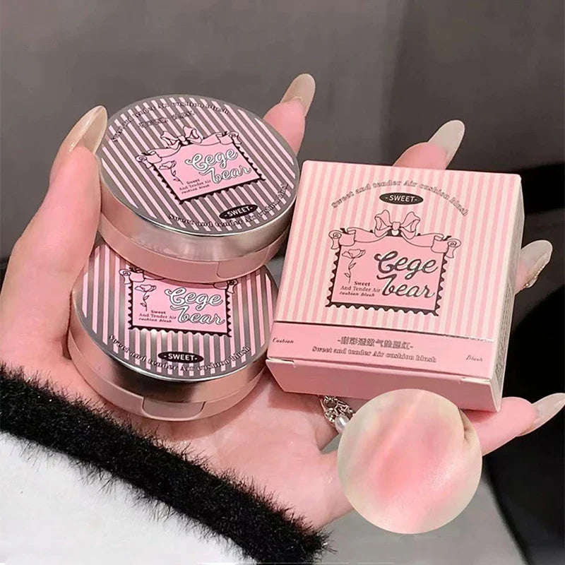 Rynx | Sweet liquid rouge air cushion nude natural face brightening apricot peach tone blush shading rouge rubor Korean makeup cosmetics