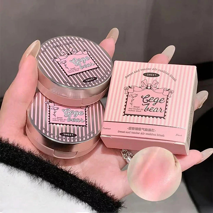 Rynx | Sweet liquid rouge air cushion nude natural face brightening apricot peach tone blush shading rouge rubor Korean makeup cosmetics