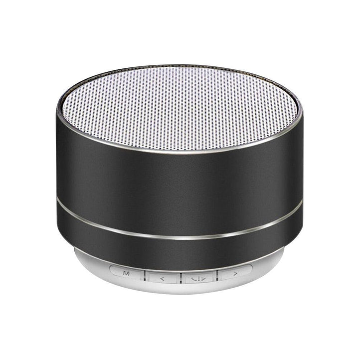 Lisslune | Compact Steel Gun Mini Bluetooth Speaker - Powerful Portable Subwoofer with Wireless Audio and Hands-Free Function