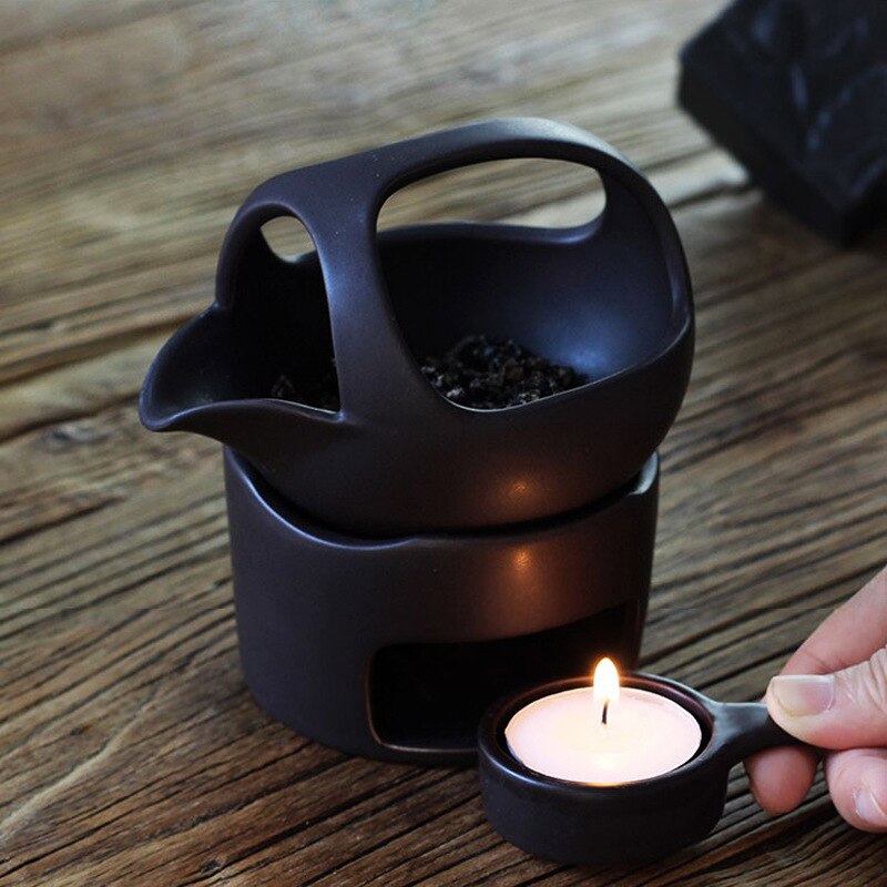 Lisslune | Japanese Style Simple Candle Tea Warmer Pot