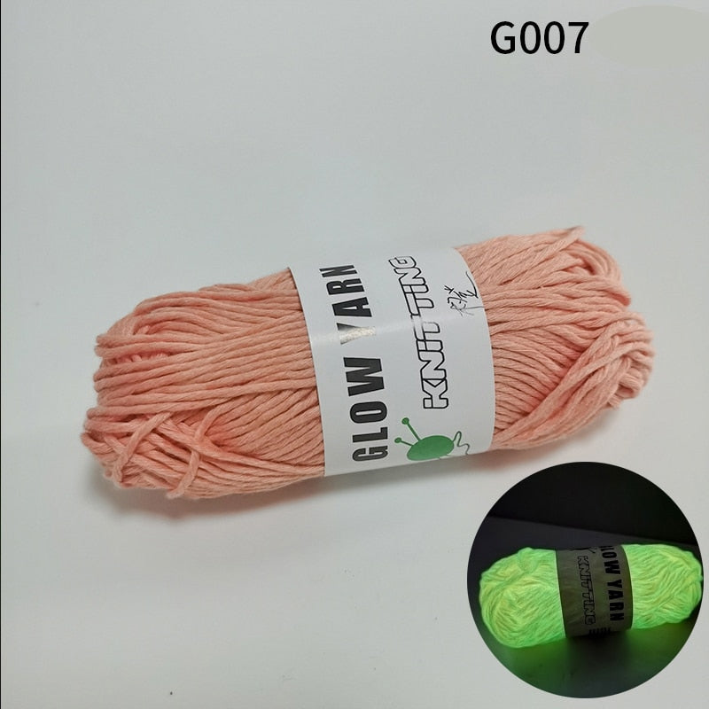 Lisslune | Sparkle Glow Luminous Knitting Yarn