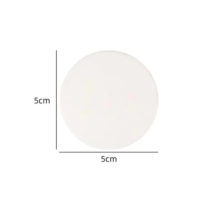 Lisslune | Self-Adhesive Silicone Caps for Door Handles - Elegant Shock-Absorbing Wall Protectors (Single Unit)
