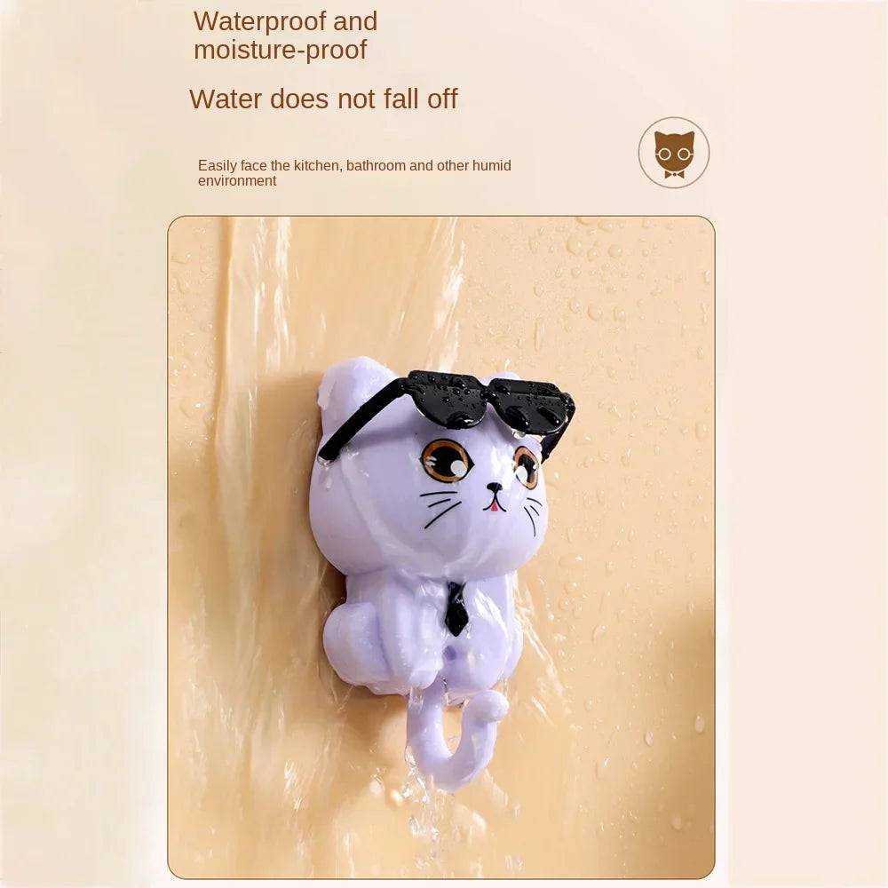 Lisslune | Cool Cat Sunglasses Wall Hooks
