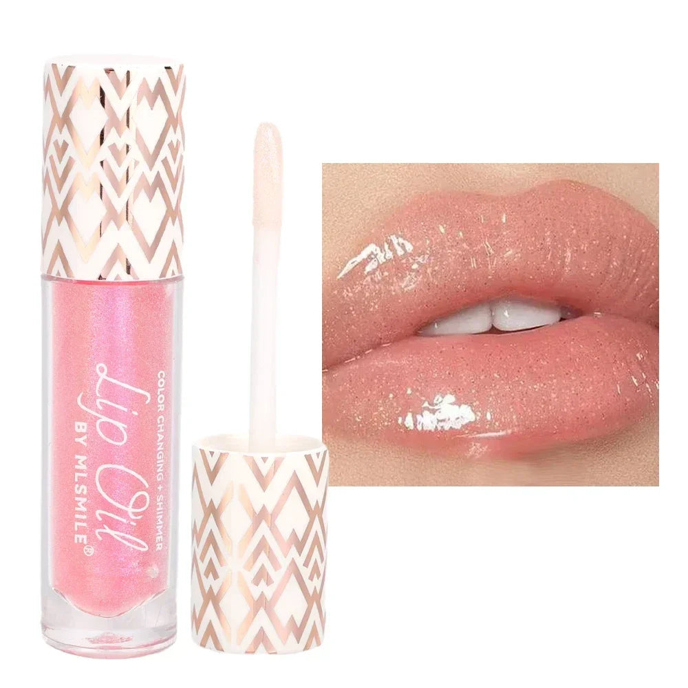 Rynx | Transparent Glitter Lipstick Women Makeup Diamond Shiny Long-lasting Waterproof Liquid Lipstick Non-sticky Glitter Lip Cosmetics