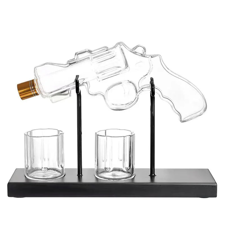 Lisslune | Unique Revolver Liquor Decanter Set