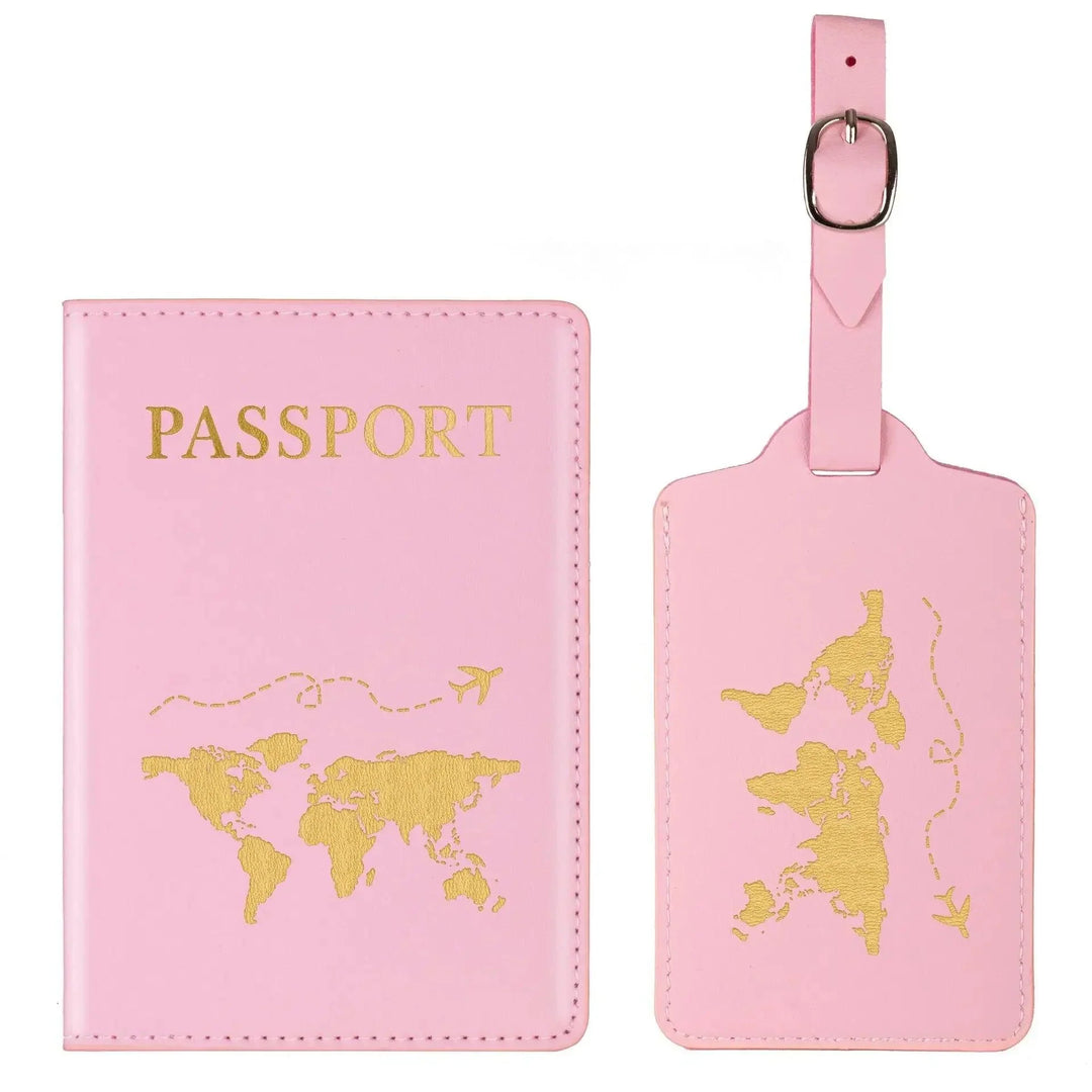 Lisslune | Stylish RFID-blocking passport holder with card organizer for travelers