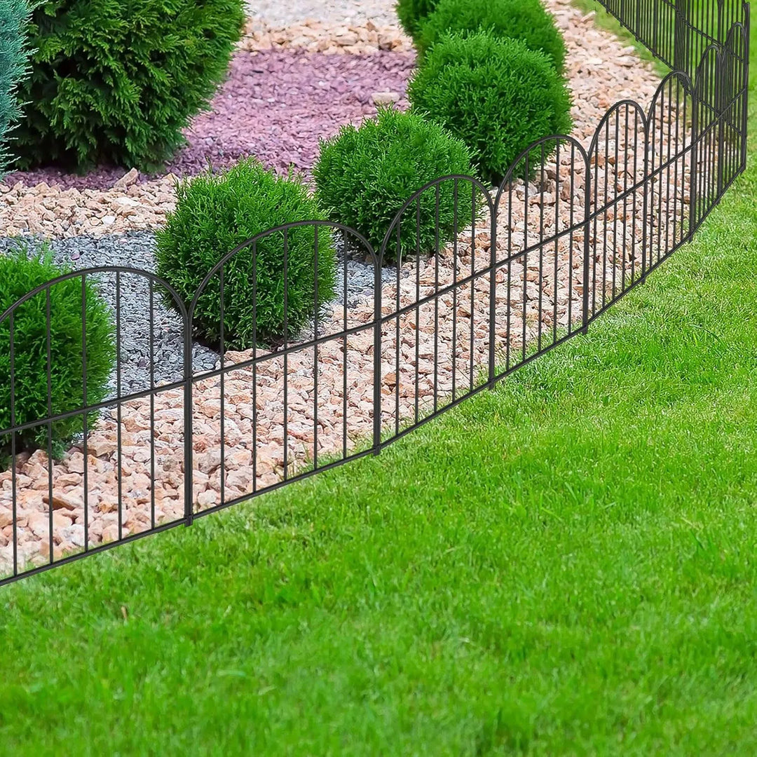 Rynx | Decorative Garden Fence, Rust-Free Wire Panels for Animal Barriers, Boundaries for Dogs & Flower Plants, Outdoor Backyard Arch Board