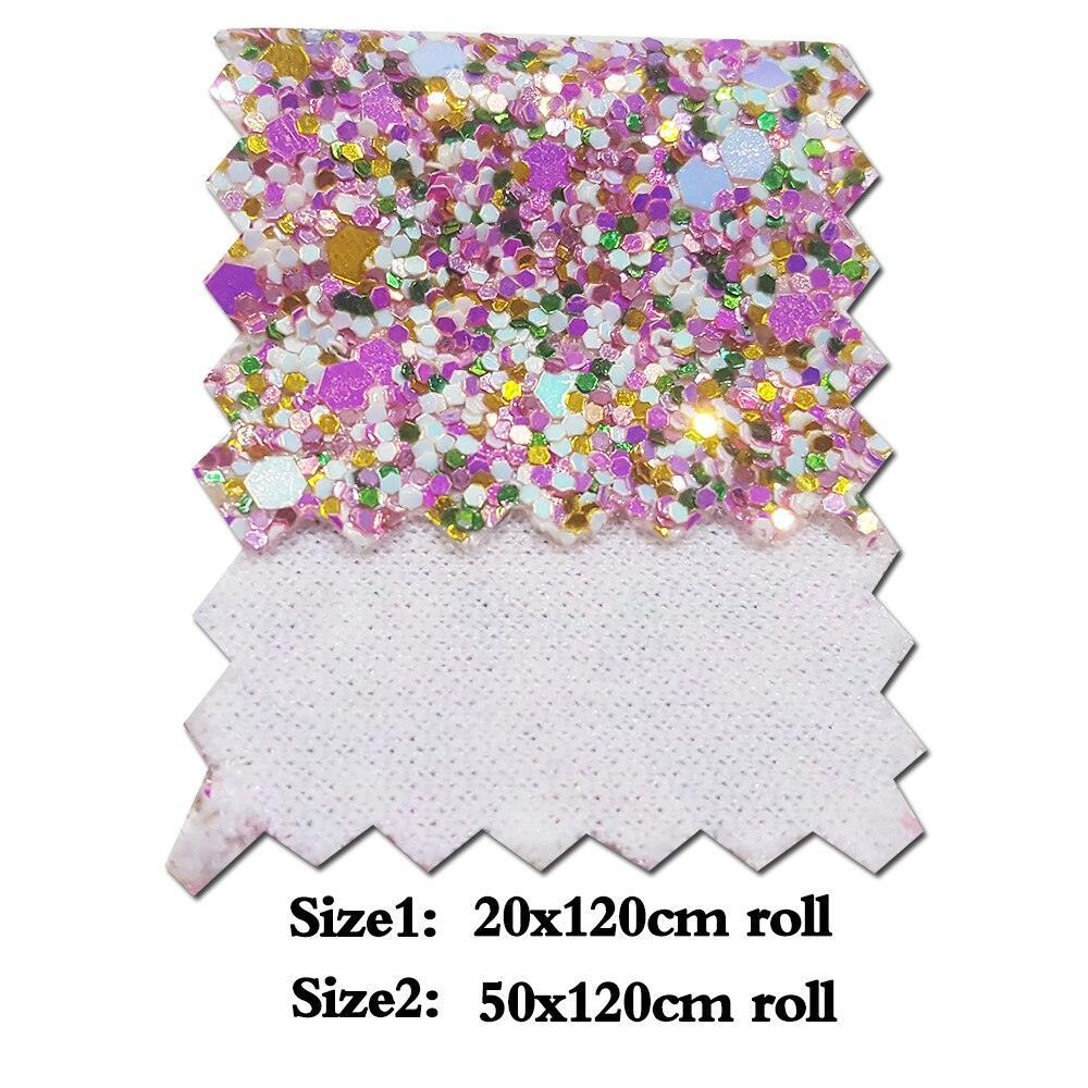 Lisslune | Sparkling Chunky Glitter Fabric Roll - Create a Creative Fantasy