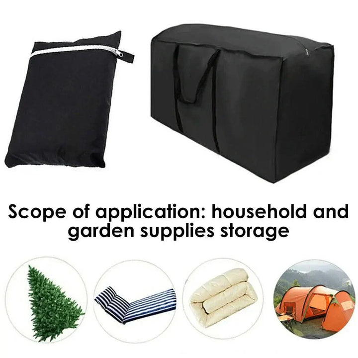 Lisslune | Outdoor Furniture Storage Bag – Waterproof Storage Bag made of 210D Oxford Fabric for Garden Furniture