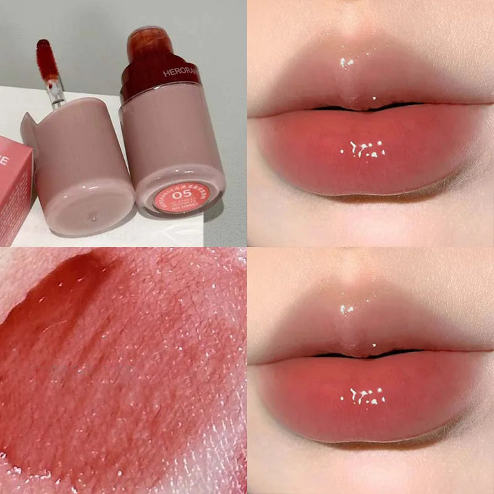 Rynx | Lip Gloss Hydra Mirror Lip Gloss Lipstick Clear Shine Artificial Simple Female Lipstick