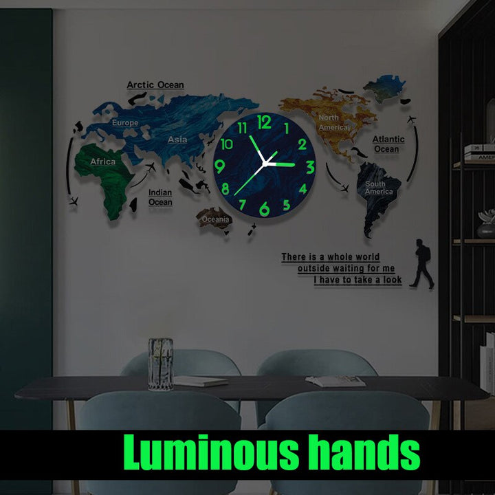 Lisslune | Artsy Time Unique Acrylic 3D DIY Wall Clock