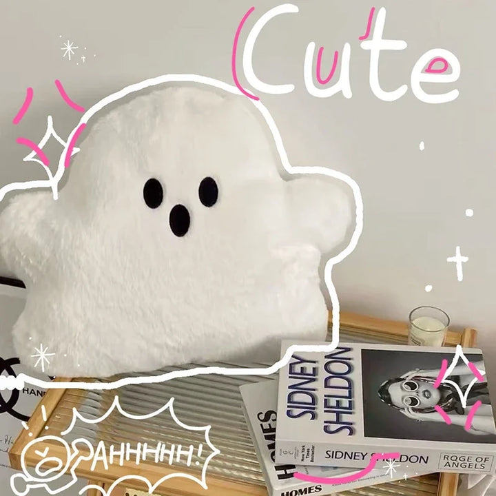Rynx | Kawaii Halloween Plush Toy Spoofing Ghost Pumpkin Bat Creative Throw Pillow Party Gift Doll Living Room Bedroom Decoration