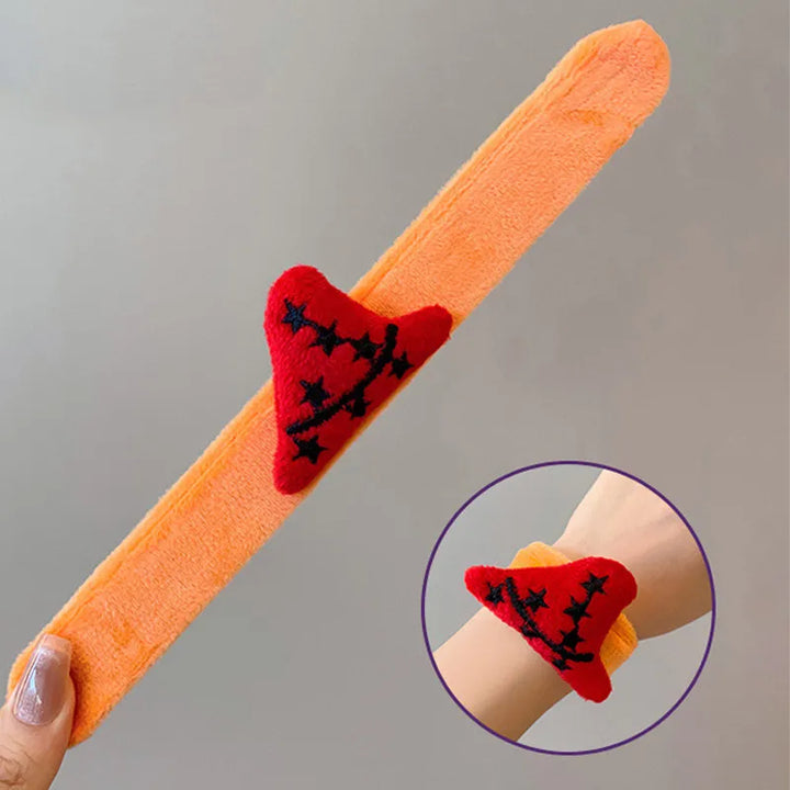 Rynx | Halloween 3D Tube Bracelet Pumpkin Witch Ghost Spider Decoration Bracelet Gift Kids Cartoon Finger Ring Props Party Supplies