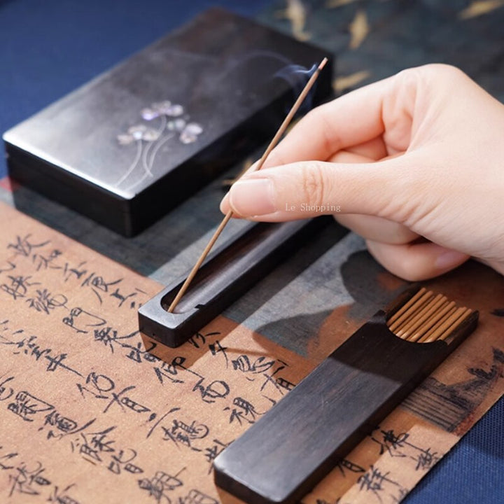 Lisslune | Mystic Portable Wood Incense Box