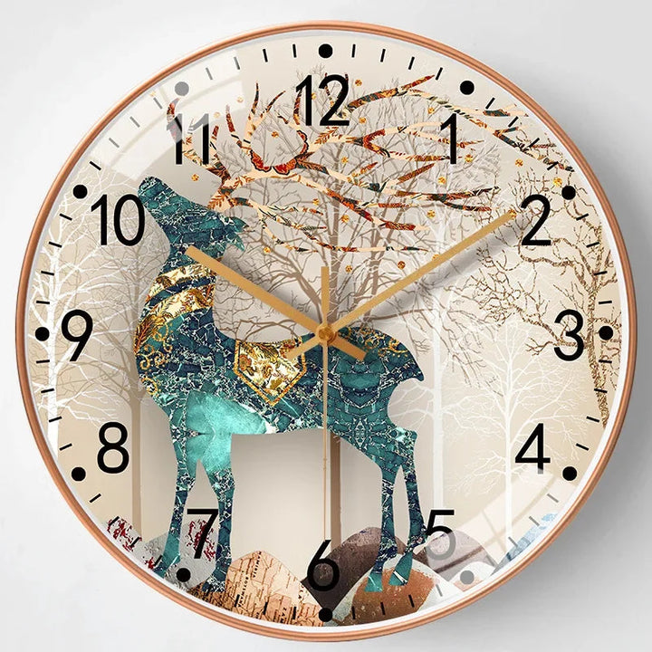 Lisslune | ScandiTick Elegant Wall Clock – Modern Design for Every Interior