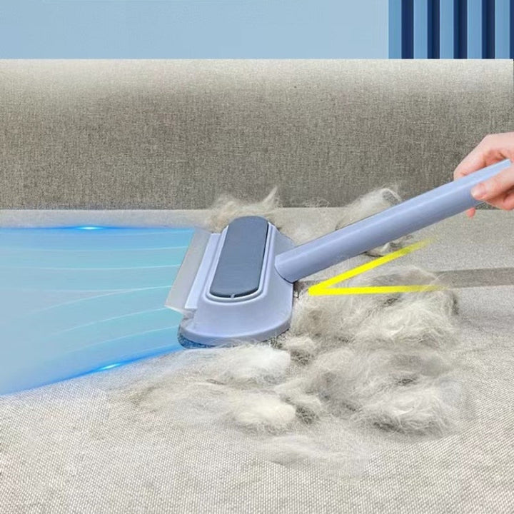 Lisslune | 3in1 Pet Hair Lint Remover Window Cleaner Brush