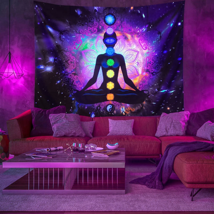 Lisslune | Colorful Glowing Luminous Tapestry