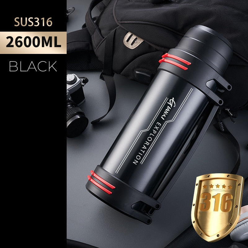 Lisslune | Giant Drink Stainless Steel Thermos