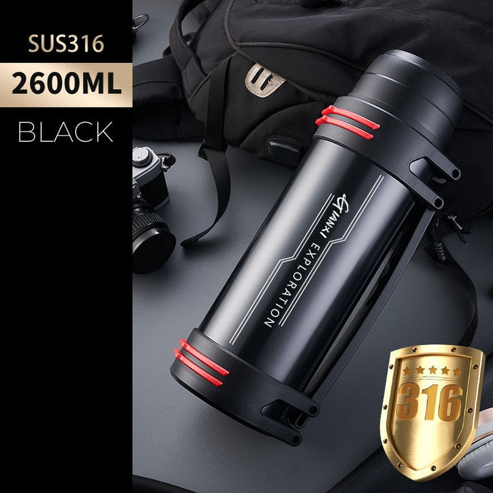 Lisslune | Giant Drink Stainless Steel Thermos
