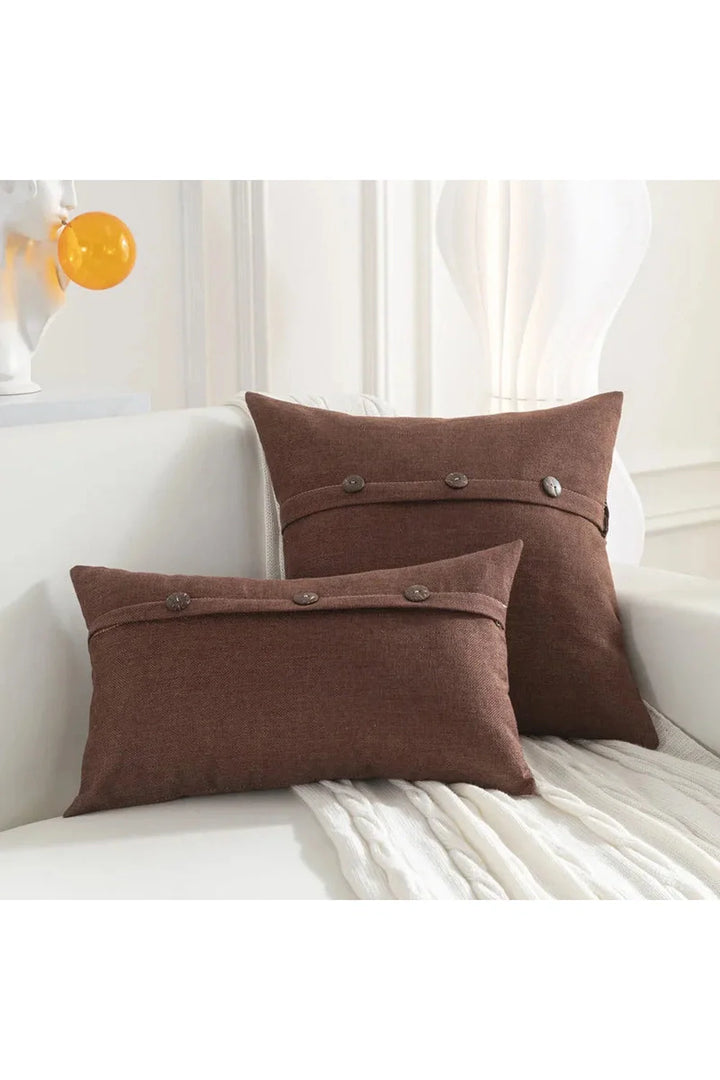Lisslune | Nordic Button Cushion Cover