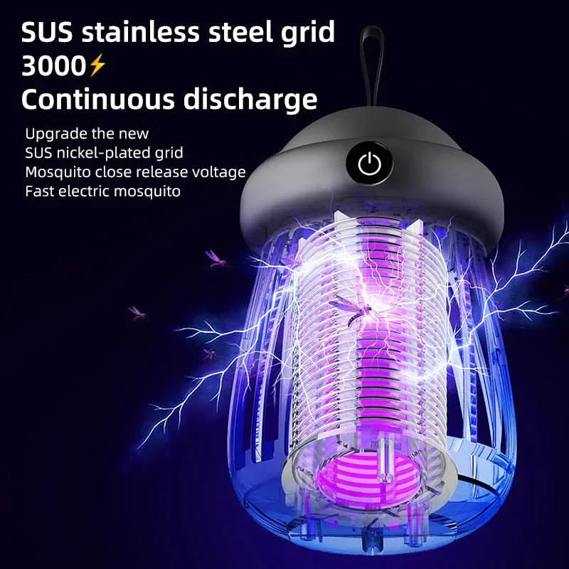 Lisslune | LumaGuard Insect Killer – Quiet mosquito protection with UV light & power grid