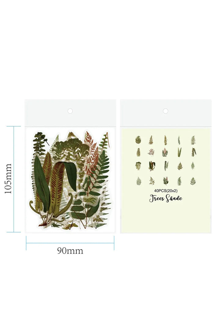 Lisslune | floral scrapbooking stickers