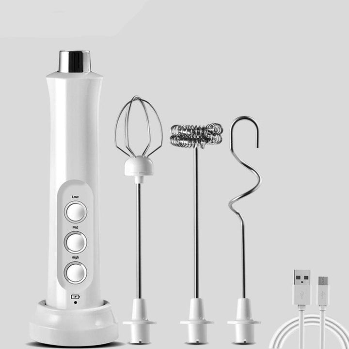 Lisslune | 3in1 Portable Rechargeable Milk Frother Foam Maker