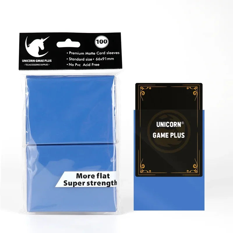 Rynx | 100 Pieces/Set Matte Standard Size Card Sleeves TCG Trading Cards Protection for Tarot Shield Board Games Magic Sleeves 66x91mm