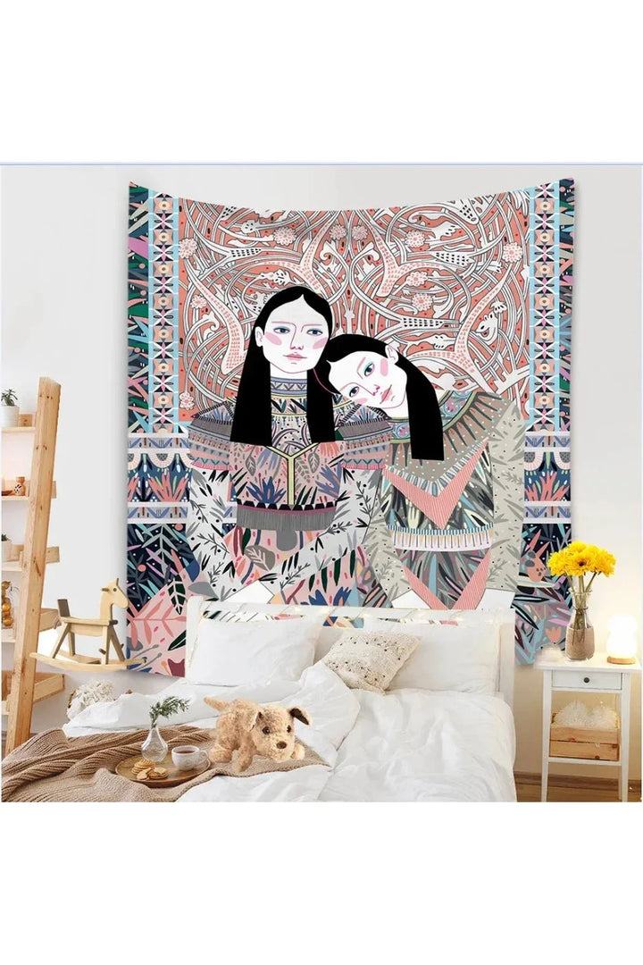 Lisslune | Boho Sunset Tapestry Set
