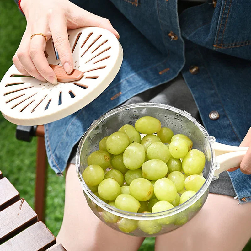 Lisslune | Space Saving Vegetable Fruit Drainer Basket