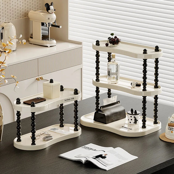 Rynx | INS Style multilayer storage shelf bathroom countertop cosmetic display desktop cup storage rack aromatherapy perfume holder