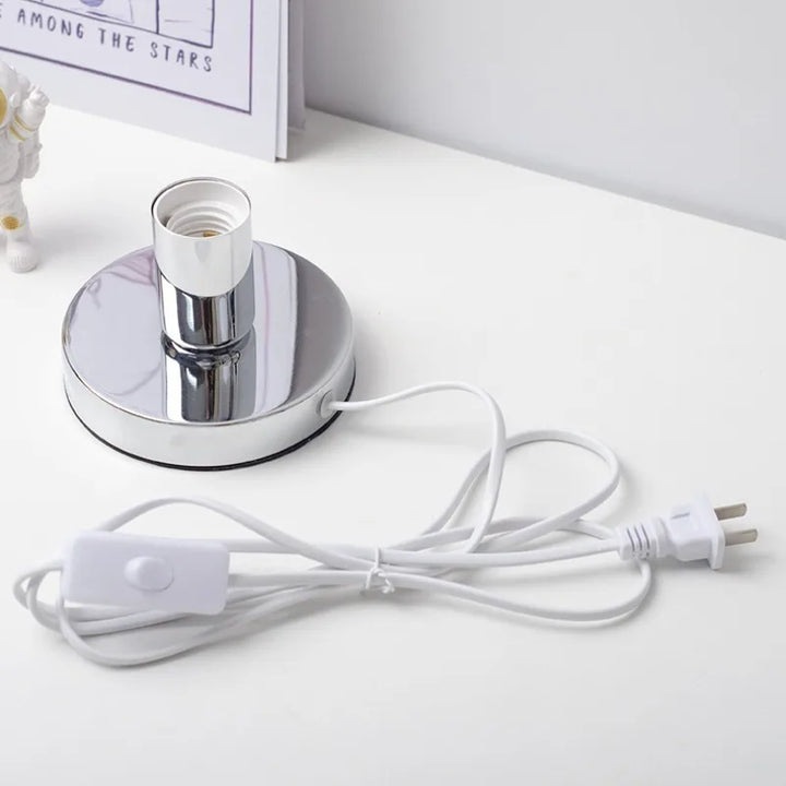 Lisslune | LumiSphere – Modern table lamp with shade made of mirror glass