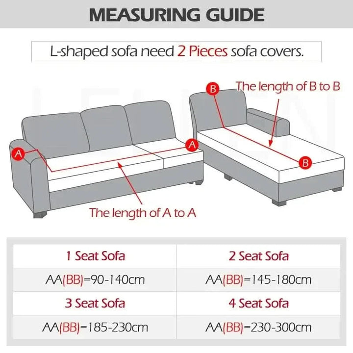 Lisslune | PlushFit - High-Quality Sofa Covers Made of Stretch Velvet