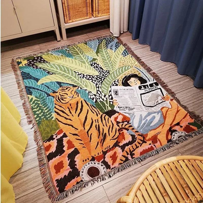 Lisslune | Retreat Tapestry Blanket