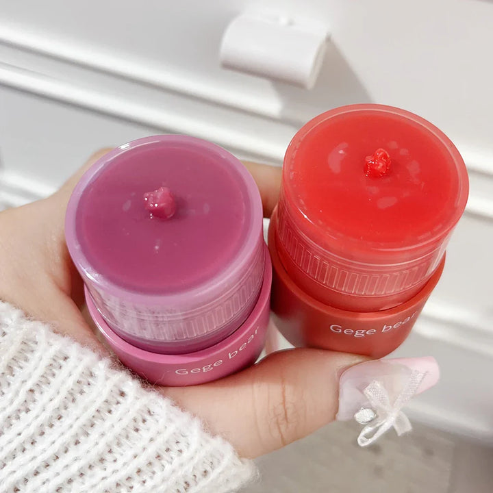 Rynx | Korean Mirror Lip Glaze Waterproof Non-stick Cup Lip Gloss Sexy Red Liquid Lipstick Long-lasting Moisturizing Natural Lip Makeup