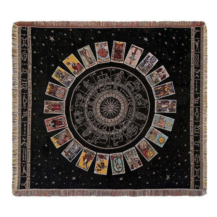 Lisslune | Sun & Flowers Wall Tapestry Blanket