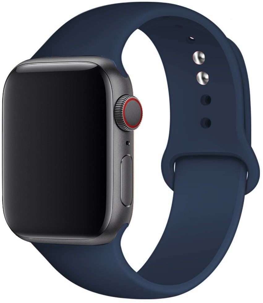 Lisslune | Silicone strap for Apple Watch Series 7/SE/3/4/5/6/8/Ultra