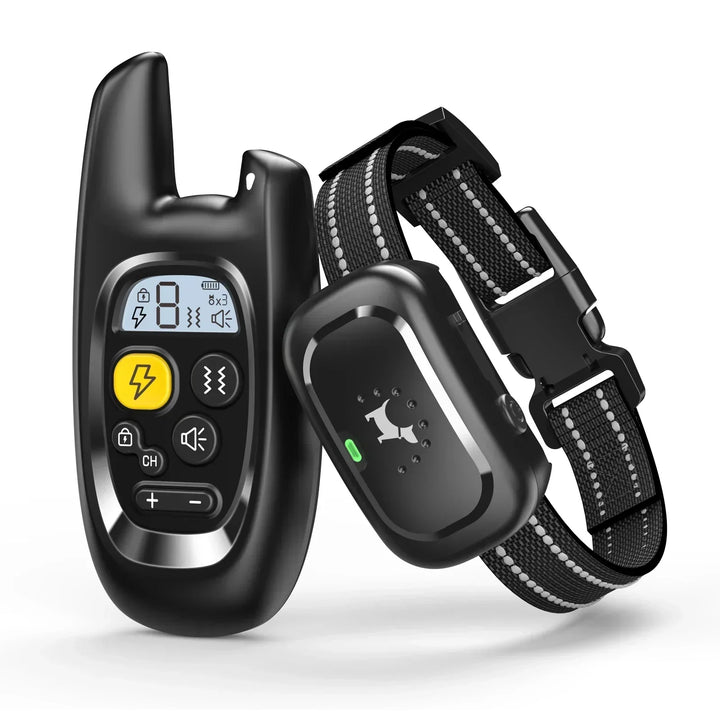 Lisslune | Dog Training Collar with Remote – Shock Lock, Sound & Vibration Modes, Waterproof, 1600ft Range