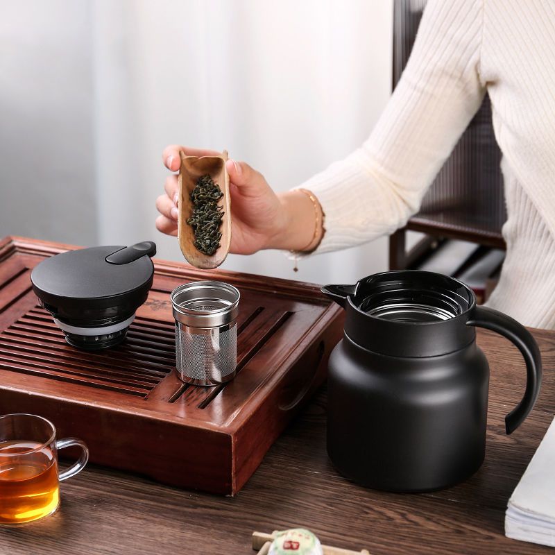 Lisslune | Thermal Wave Elegant Stainless Steel Teapot