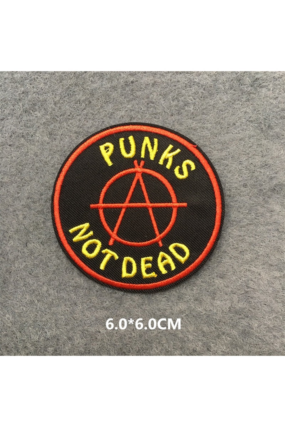 Lisslune | Punk embroidered patch set