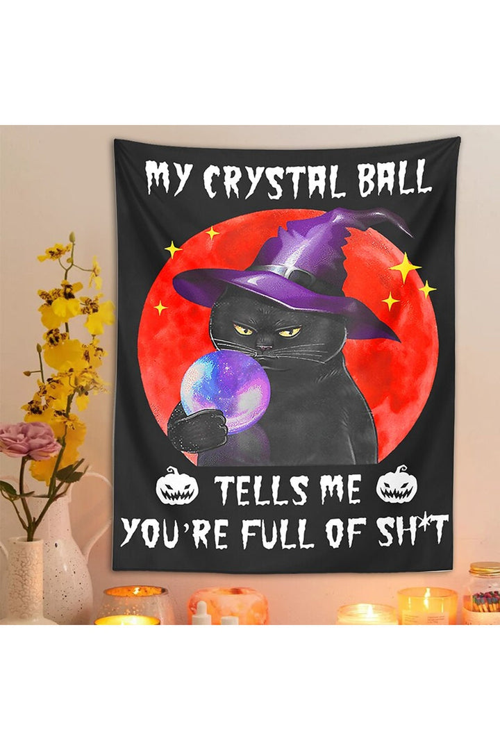 Lisslune | Cat Playful Tapestry