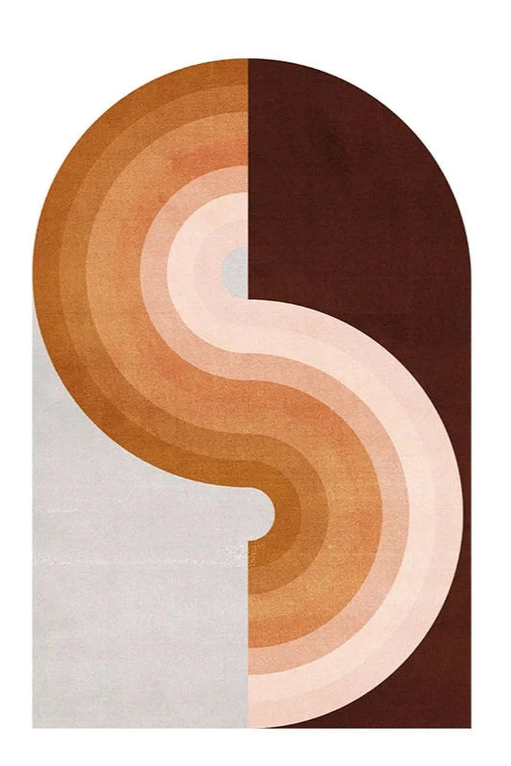 Lisslune | Waves geometric rug