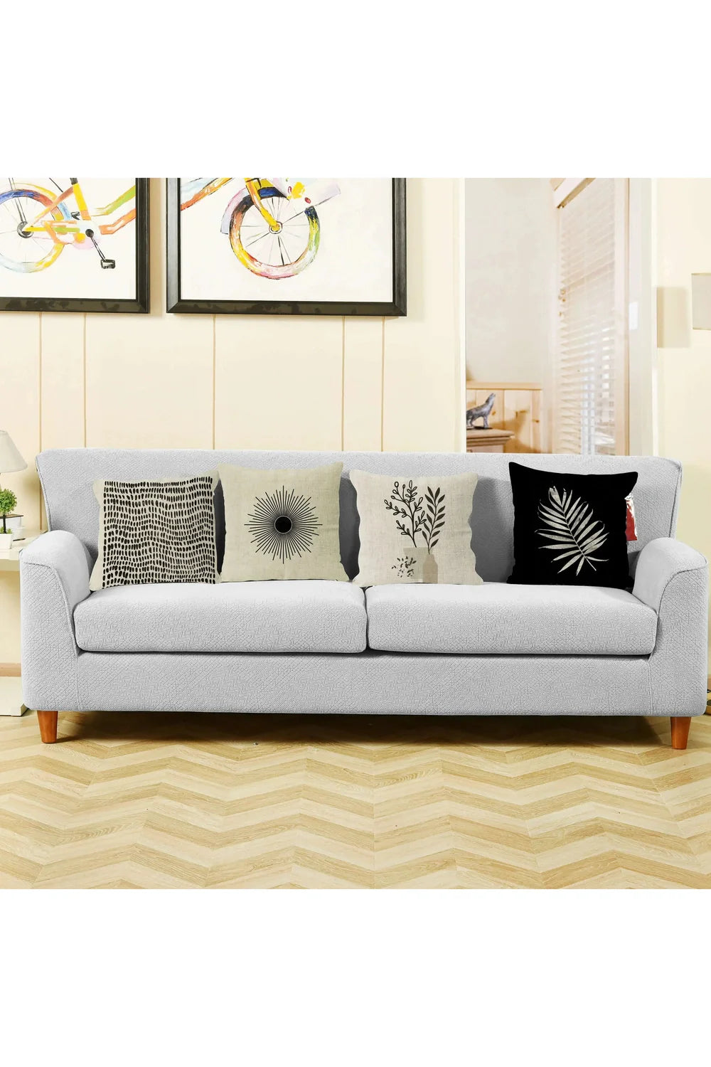 Lisslune | Black Geometric Pillowcase