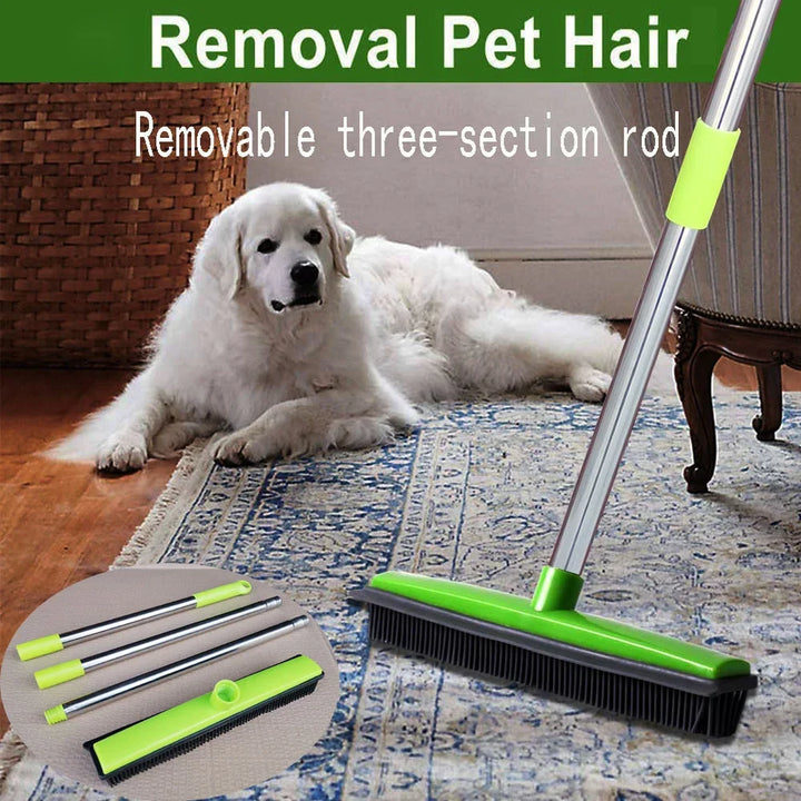 Lisslune | Hair Catcher Telescopic Pet Carpet Sweeping Broom