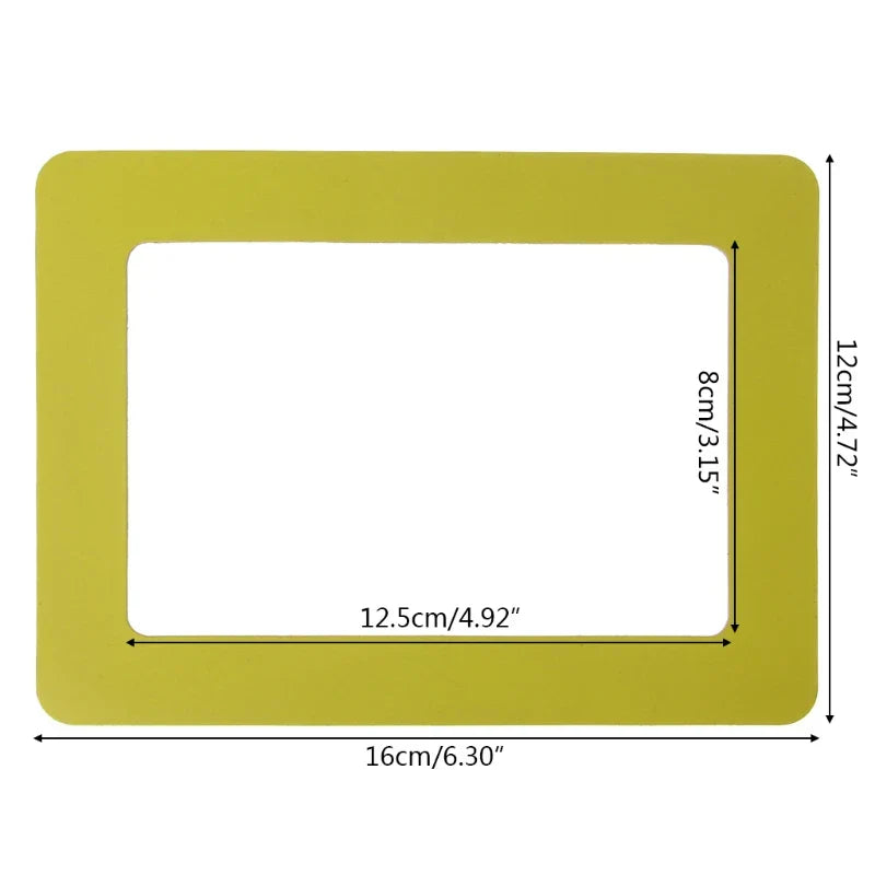Lisslune | Magnetic Fridge Colorful DIY Photo Frames